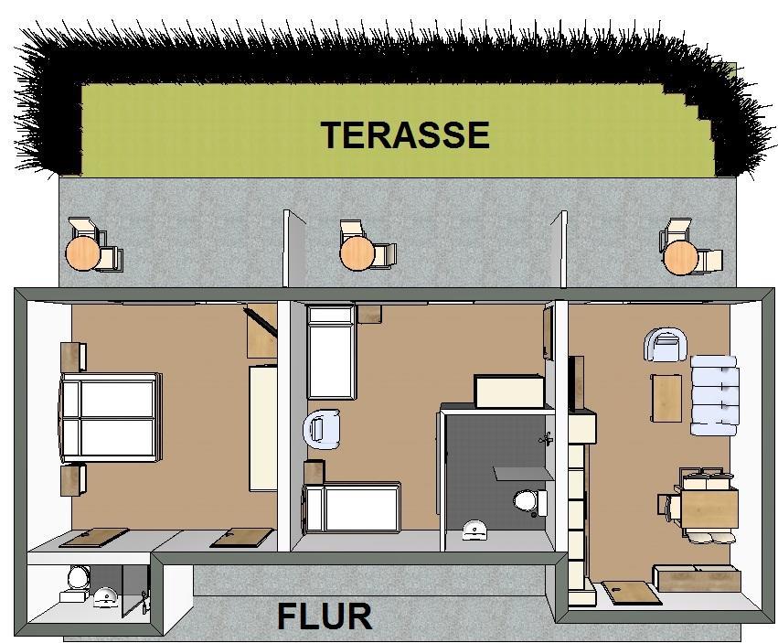 Ferienwohnung Irmgard und Ferienwohnung Gerlinde Waldbrunn  Exterior foto